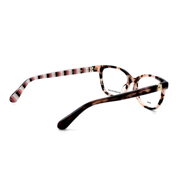 NEW KATE SPADE EMILYN HT8 PINK HAVANA AUTHENTIC EYEGLASSES FRAME - Picture 8 of 12